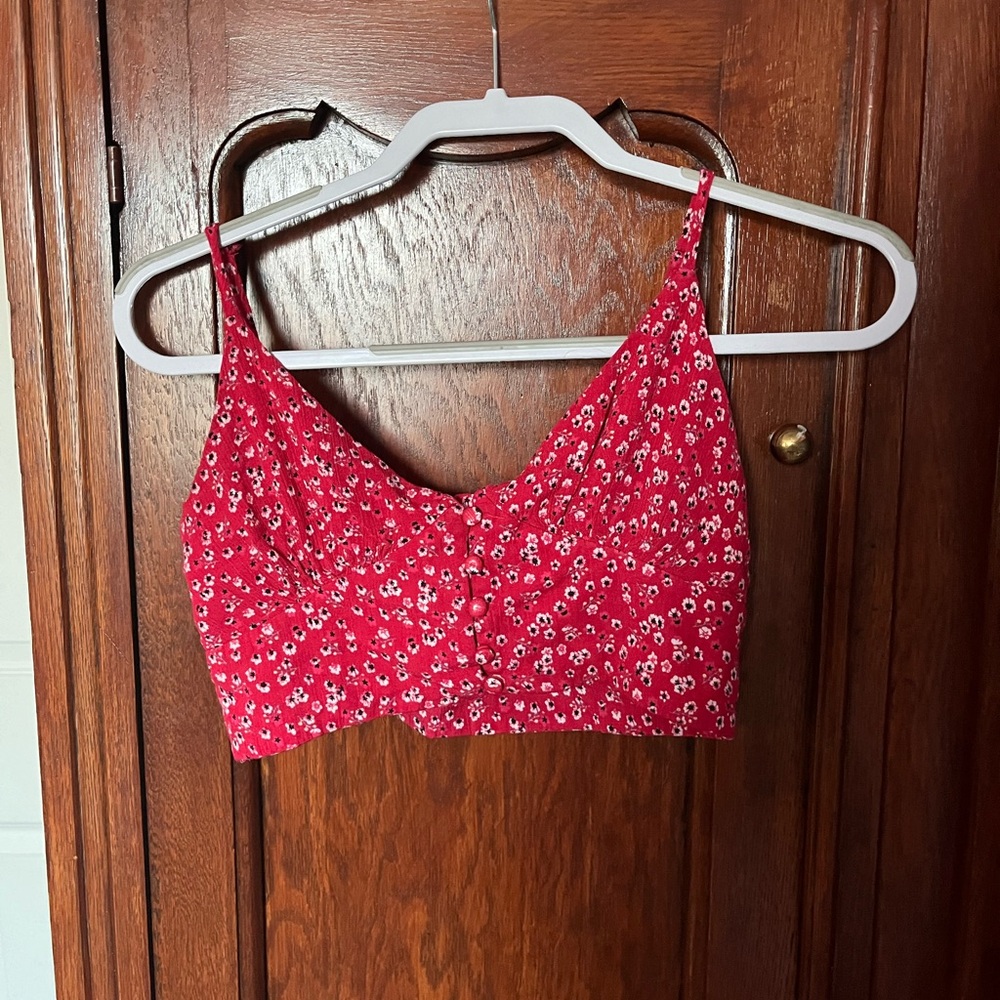 Princess Polly Pink Floral Top